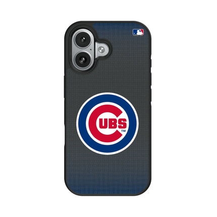 Chicago Cubs Linen Bump Phone Case for Apple iPhone
