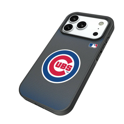 Chicago Cubs Linen Bump Phone Case for Apple iPhone
