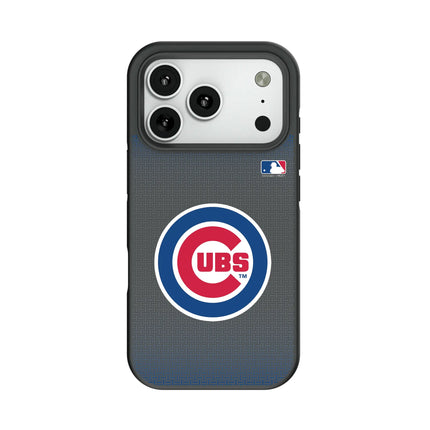 Chicago Cubs Linen Bump Phone Case for Apple iPhone