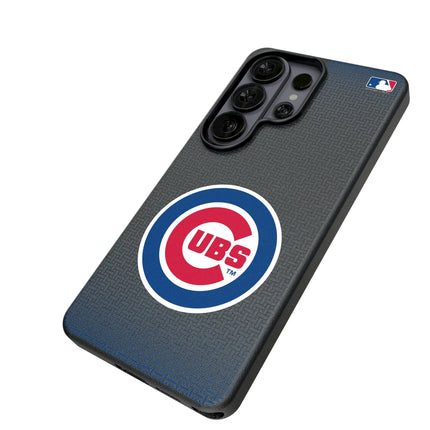 Chicago Cubs Linen MagSafe Compatible Phone Case for Samsung Galaxy