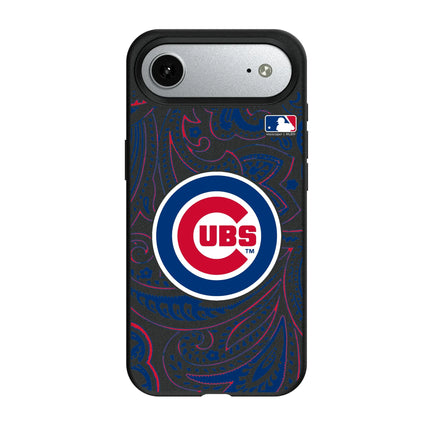 Chicago Cubs Paisley MagSafe Compatible Phone Case for Apple iPhone
