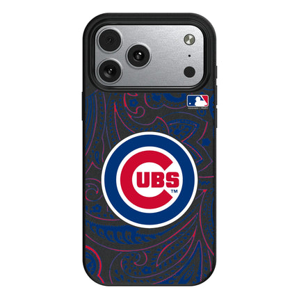 Chicago Cubs Paisley MagSafe Compatible Phone Case for Apple iPhone
