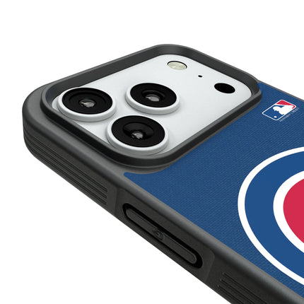 Chicago Cubs Solid Bump Phone Case for Apple iPhone