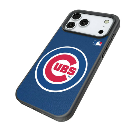 Chicago Cubs Solid Bump Phone Case for Apple iPhone