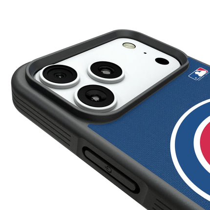 Chicago Cubs Solid Bump Phone Case for Apple iPhone
