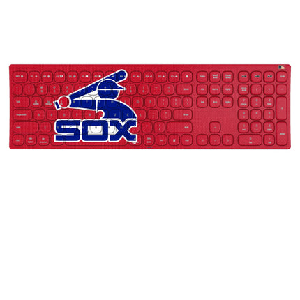 Chicago White Sox 1976-1981 - Cooperstown Collection Solid Curved Wireless Keyboard