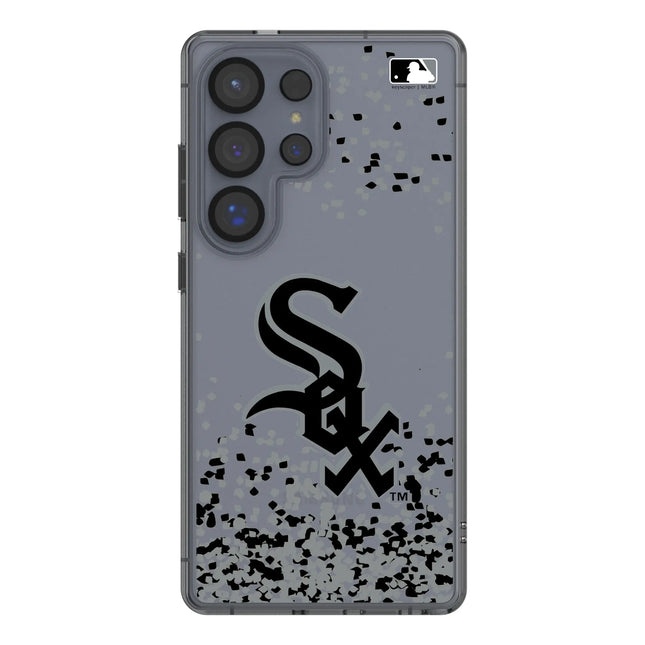 Chicago White Sox Confetti Clear Phone Case for Samsung Galaxy