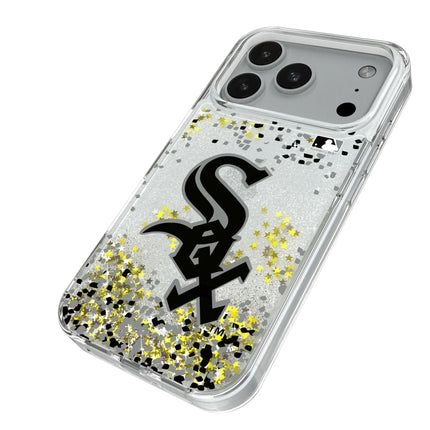 Chicago White Sox Confetti Glitter Phone Case for Apple iPhone