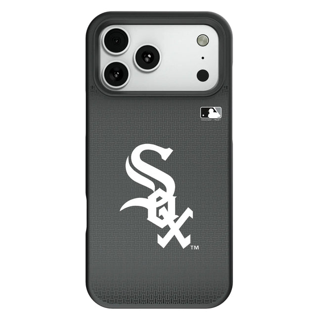 Chicago White Sox Linen Bump Phone Case for Apple iPhone