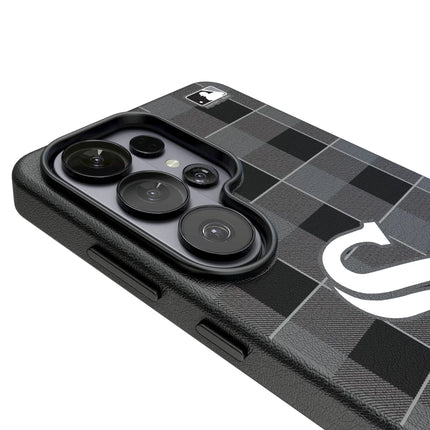 Chicago White Sox Plaid MagSafe Compatible Phone Case for Samsung Galaxy