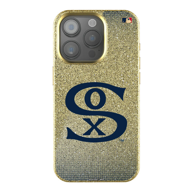 Chicago White Sox Road 1919-1921 - Cooperstown Collection Linen Bling Phone Case for Apple iPhone