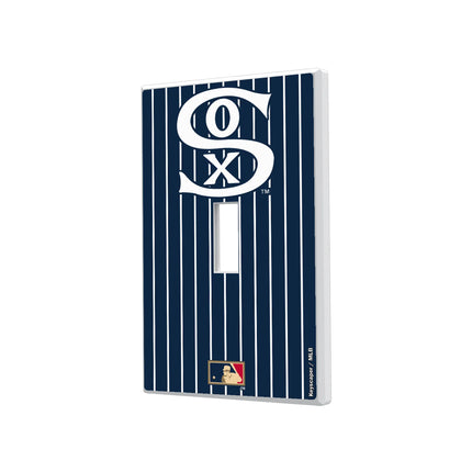 Chicago White Sox Road 1919-1921 - Cooperstown Collection Pinstripe Hidden-Screw Light Switch Plate
