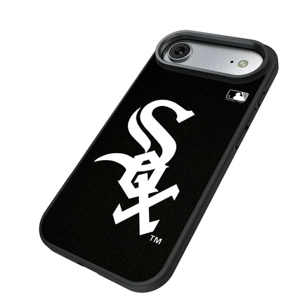Chicago White Sox Solid Bump Phone Case for Apple iPhone