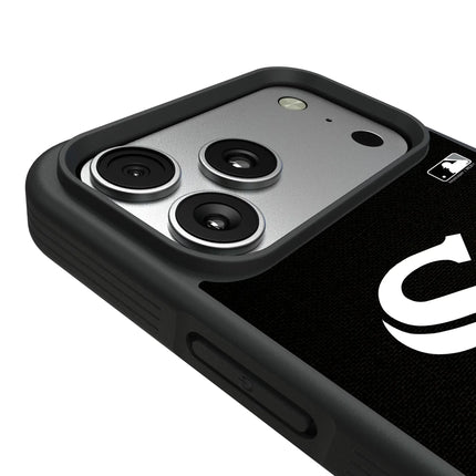 Chicago White Sox Solid Bump Phone Case for Apple iPhone