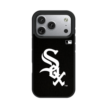 Chicago White Sox Solid Bump Phone Case for Apple iPhone