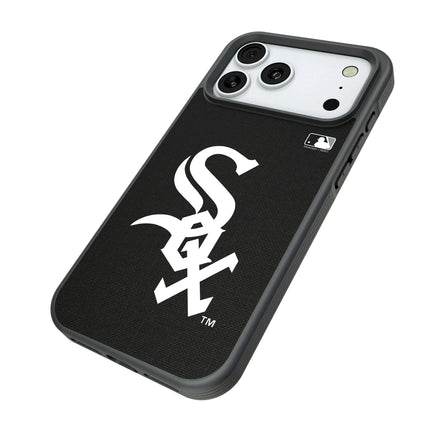 Chicago White Sox Solid Bump Phone Case for Apple iPhone