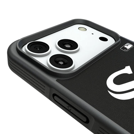 Chicago White Sox Solid Bump Phone Case for Apple iPhone
