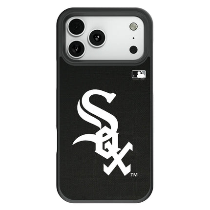 Chicago White Sox Solid Bump Phone Case for Apple iPhone