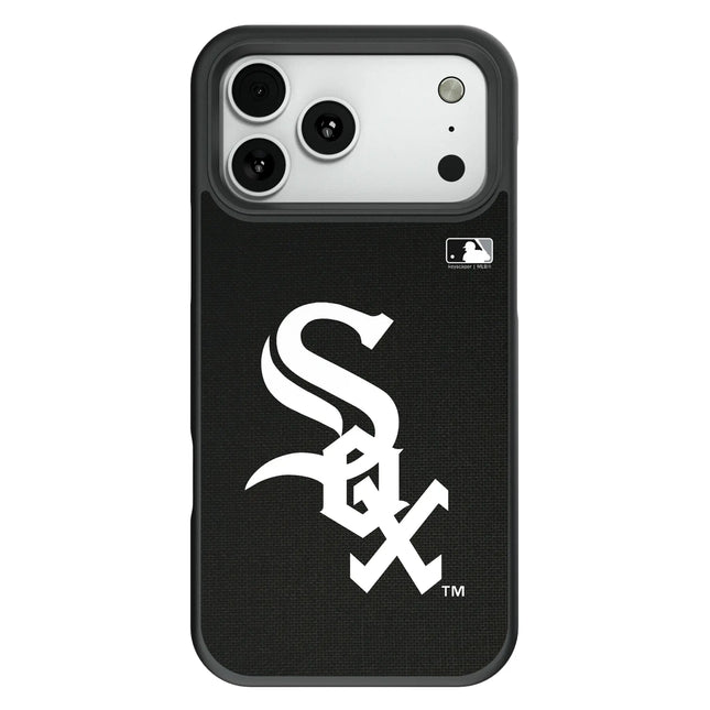 Chicago White Sox Solid Bump Phone Case for Apple iPhone