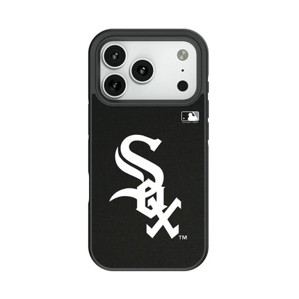 Chicago White Sox Solid Bump Phone Case for Apple iPhone