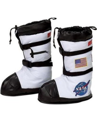 Child Astronaut Jumpsuit - White with Embroidered Cap