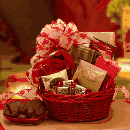 Chocolate Inspirations Valentine Gift Basket