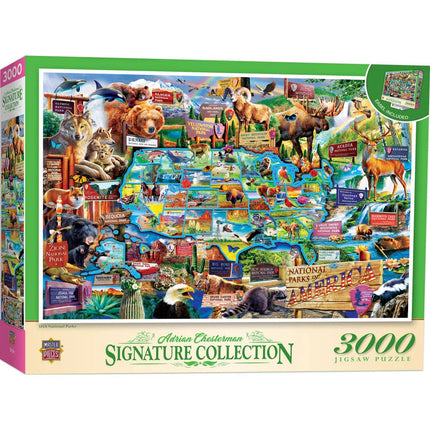 Signature Collection - USA National Parks 3000 Piece Jigsaw Puzzle