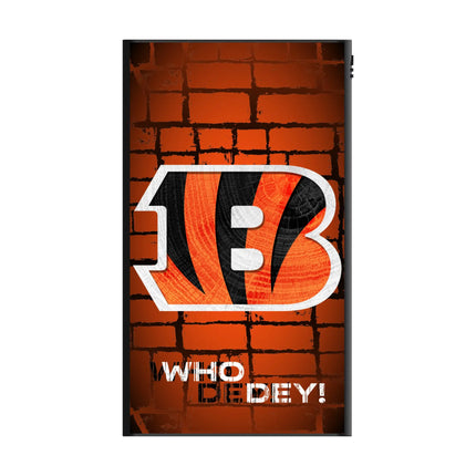 Cincinnati Bengals 5000mAh Flat Powerbank Brick