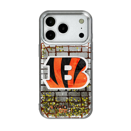 Cincinnati Bengals Glitter Phone Case Brick for iPhone