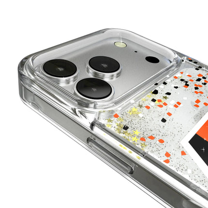 Cincinnati Bengals Glitter Phone Case Confetti for iPhone