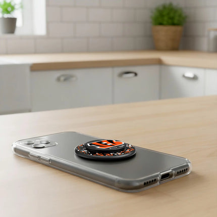 Cincinnati Bengals PopSockets Magnetic Grip & Stand Confetti