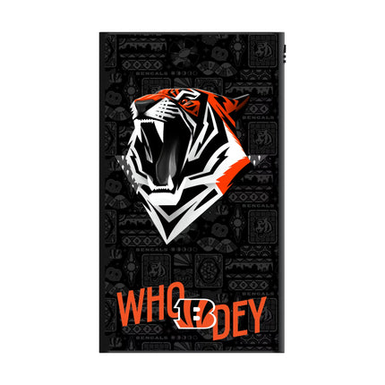 Cincinnati Bengals 5000mAh Flat Powerbank Deco