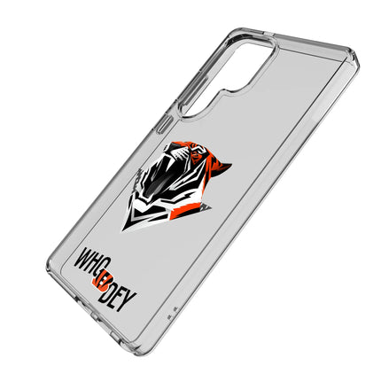 Cincinnati Bengals Clear Phone Case Deco for Samsung Galaxy