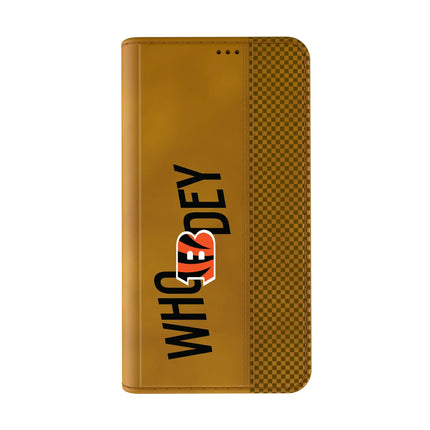 Cincinnati Bengals Folio Phone Case Deco for iPhone