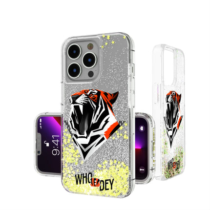 Cincinnati Bengals Glitter Phone Case Deco for iPhone