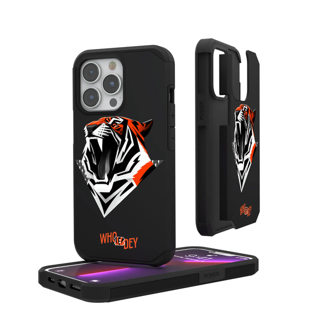 Cincinnati Bengals Rugged Phone Case Deco for iPhone
