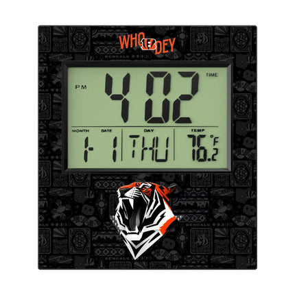 Cincinnati Bengals Wall Clock Deco