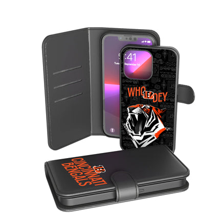 Cincinnati Bengals Wallet Phone Case Deco for iPhone