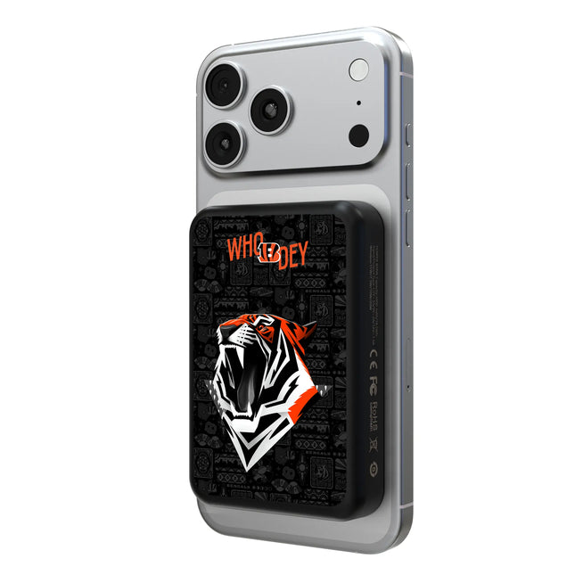 Cincinnati Bengals Wireless Mag Power Bank Deco