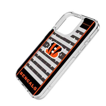 Cincinnati Bengals Clear Phone Case Field for iPhone
