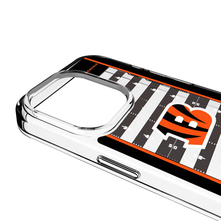 Cincinnati Bengals Clear Phone Case Field for iPhone