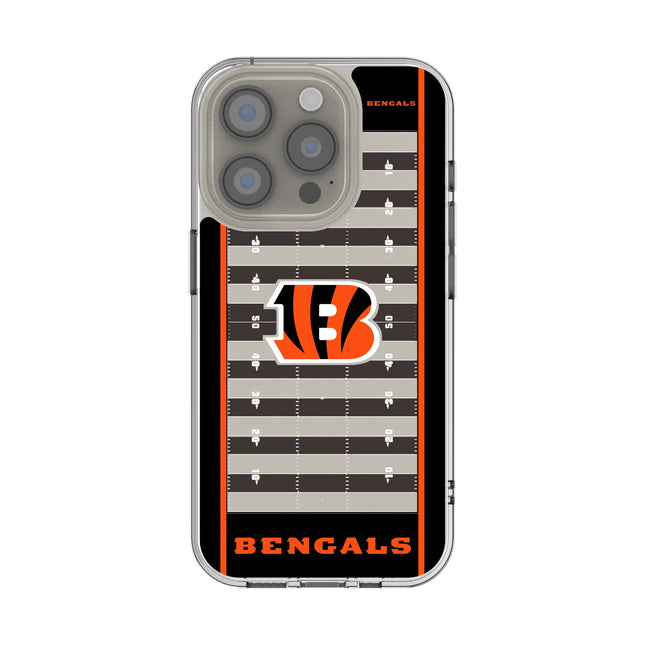 Cincinnati Bengals Clear Phone Case Field for iPhone