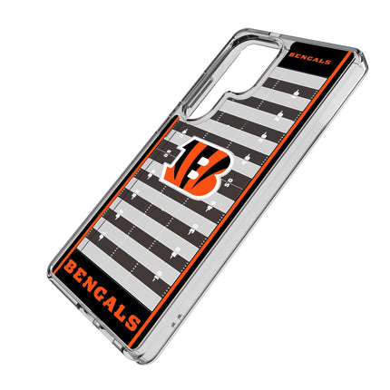 Cincinnati Bengals Clear Phone Case Field for Samsung Galaxy