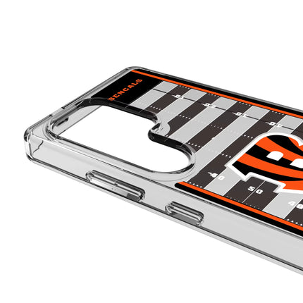 Cincinnati Bengals Clear Phone Case Field for Samsung Galaxy
