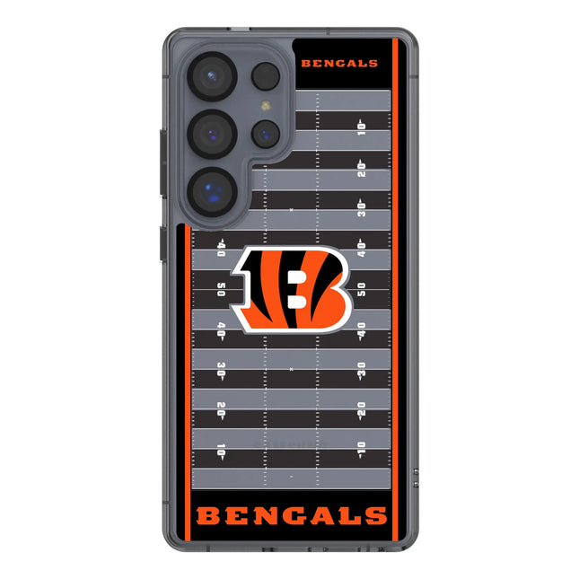 Cincinnati Bengals Clear Phone Case Field for Samsung Galaxy
