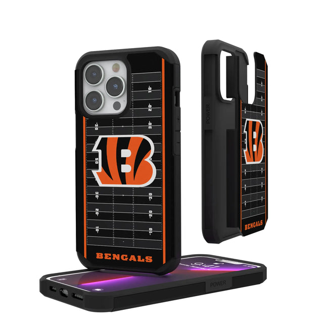 Cincinnati Bengals Rugged Phone Case Field for iPhone