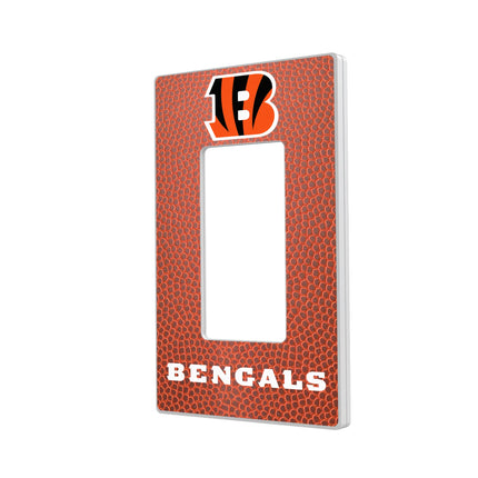 Cincinnati Bengals Hidden-Screw Light Switch Plate Football