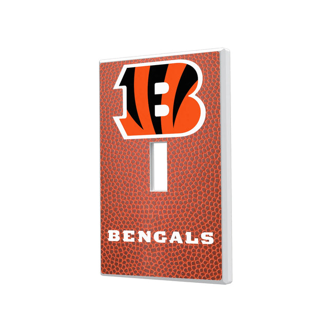 Cincinnati Bengals Hidden-Screw Light Switch Plate Football