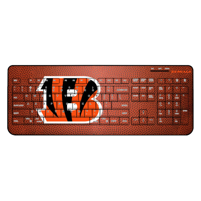 Cincinnati Bengals Wireless USB Keyboard Football