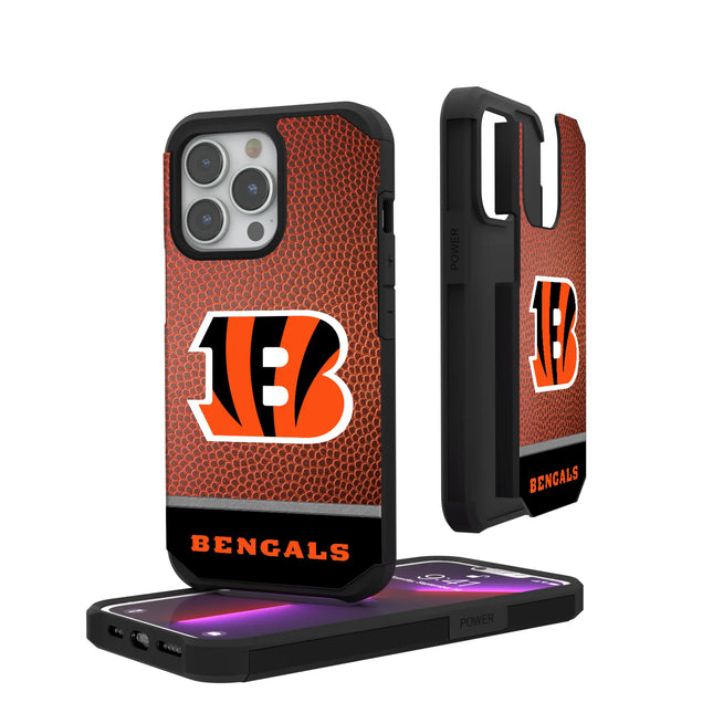 Cincinnati Bengals Rugged Phone Case Football for iPhone